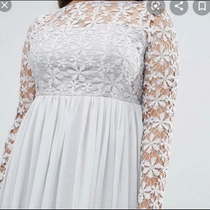ASOS CURVE Lace Maxi